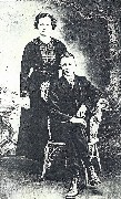 Ed, Della Dorrough (wedding picture February 12, 1916)